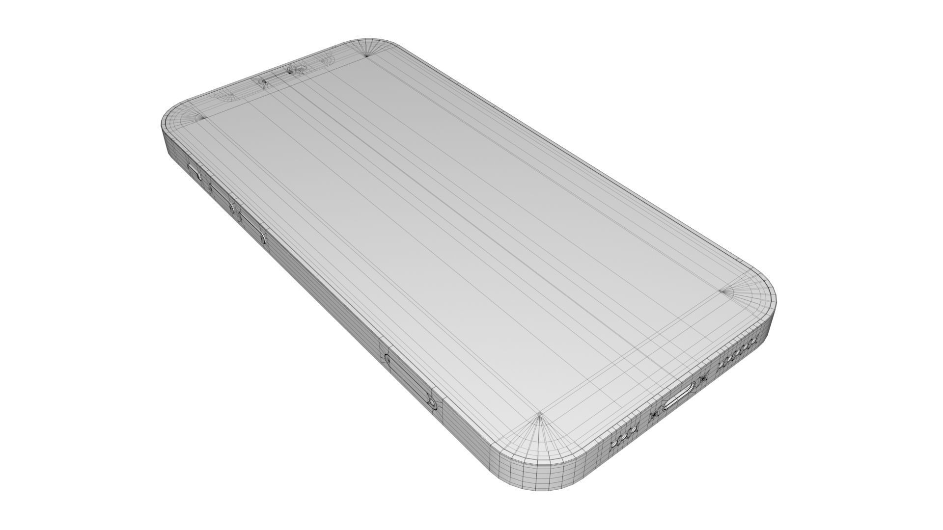 Apple iPhone 12 Pro Low-poly 3D model_6