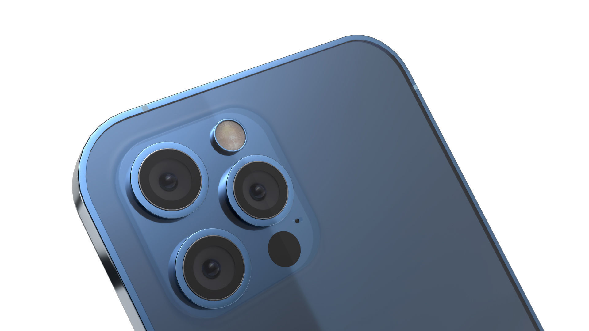 Apple iPhone 12 Pro Low-poly 3D model_5