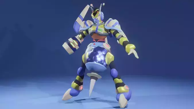 Blast Hornet 3D model