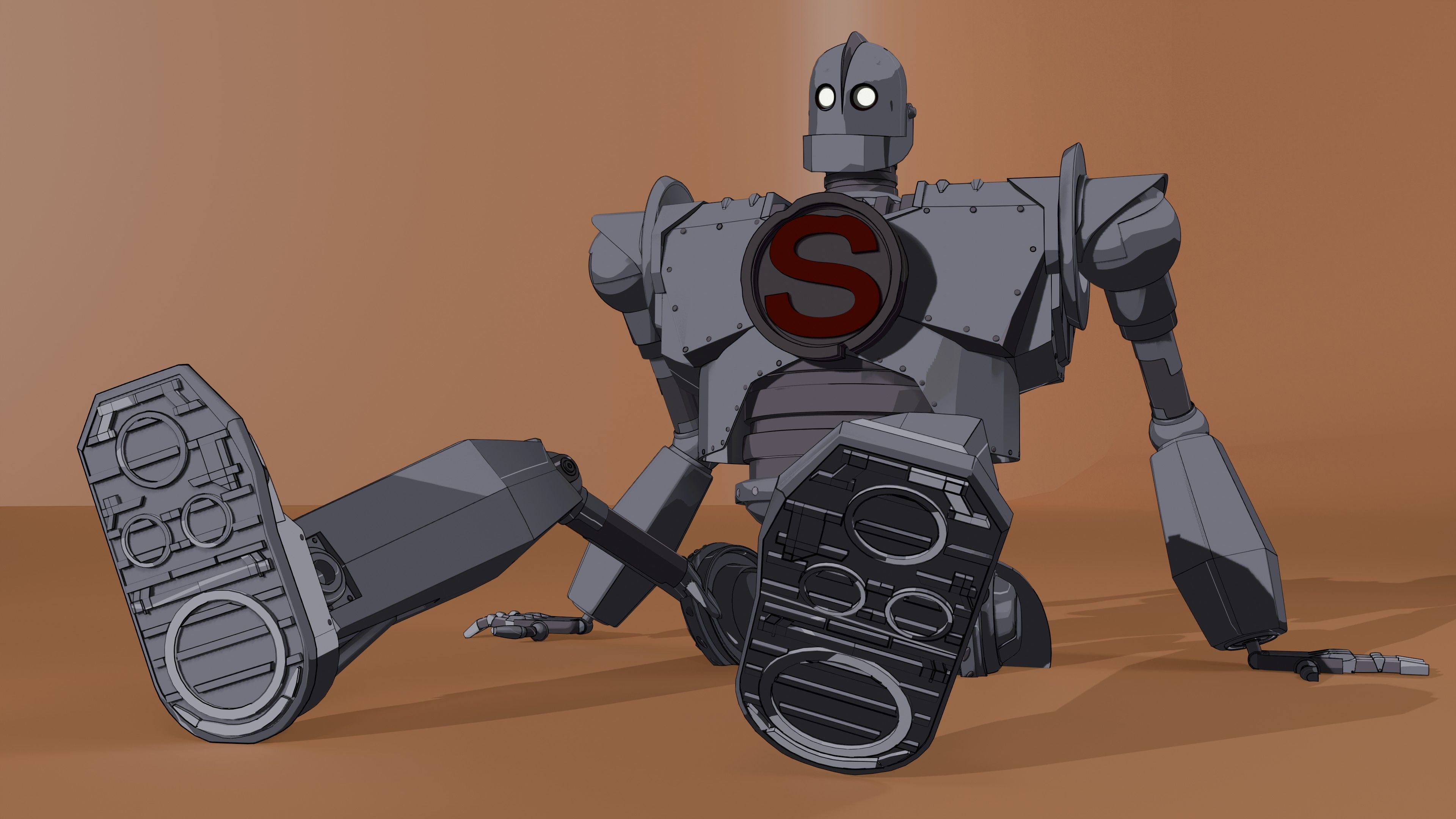 The Iron Giant 3D model_6