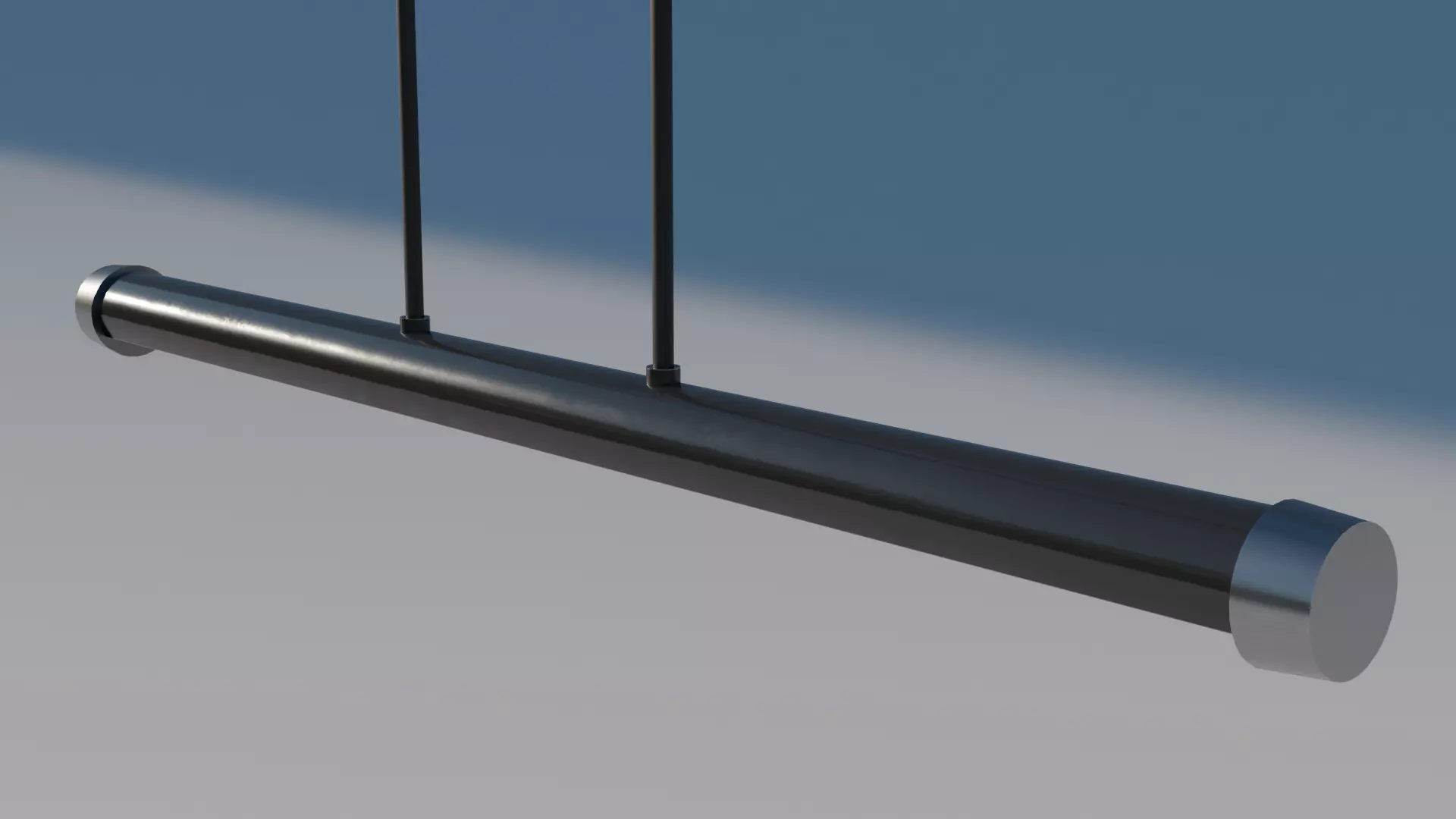 Ceiling lamp Low-poly 3D model_0