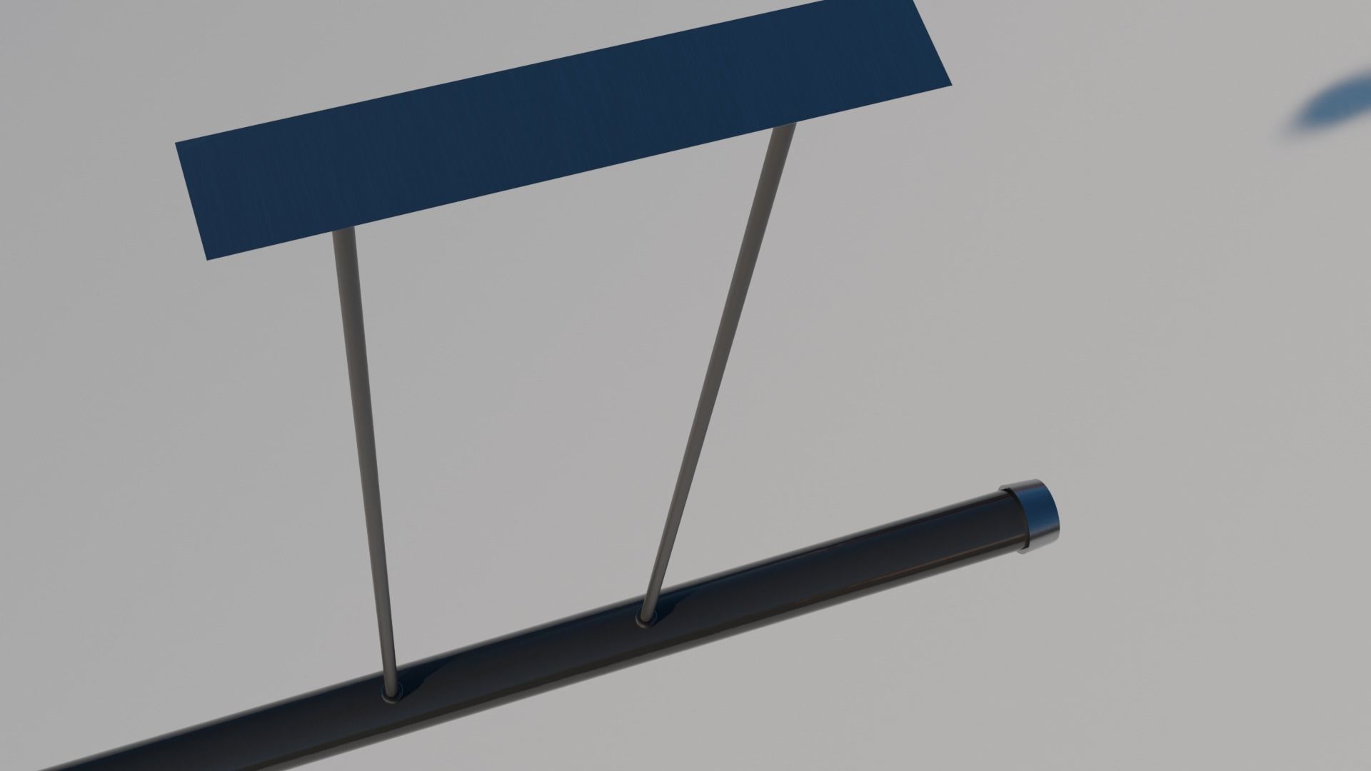 Ceiling lamp Low-poly 3D model_3