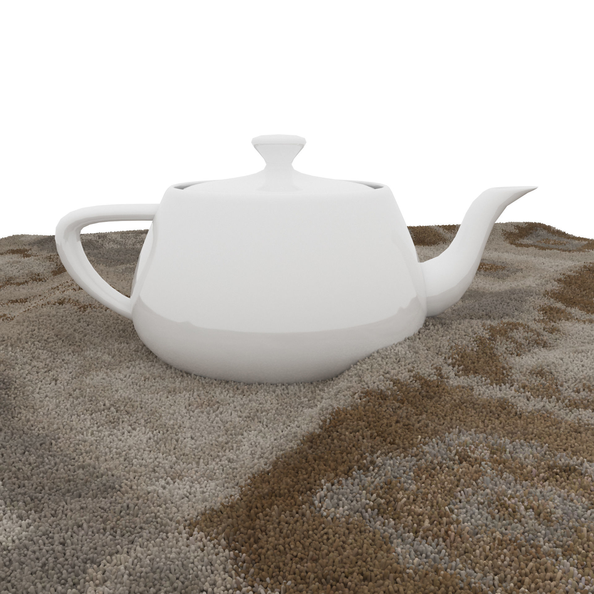 Rugs No 245 Low-poly 3D model_8