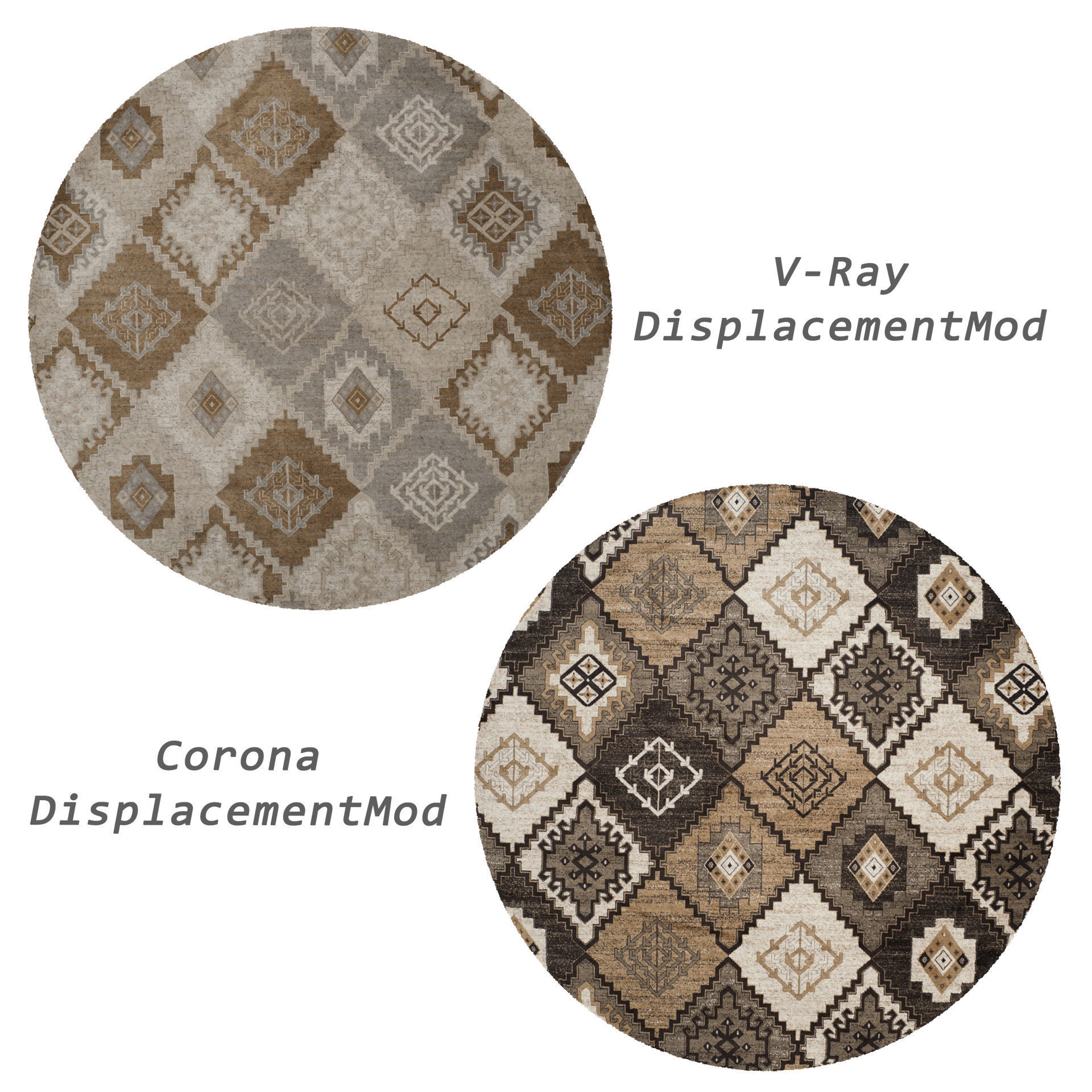 Rugs No 245 Low-poly 3D model_2