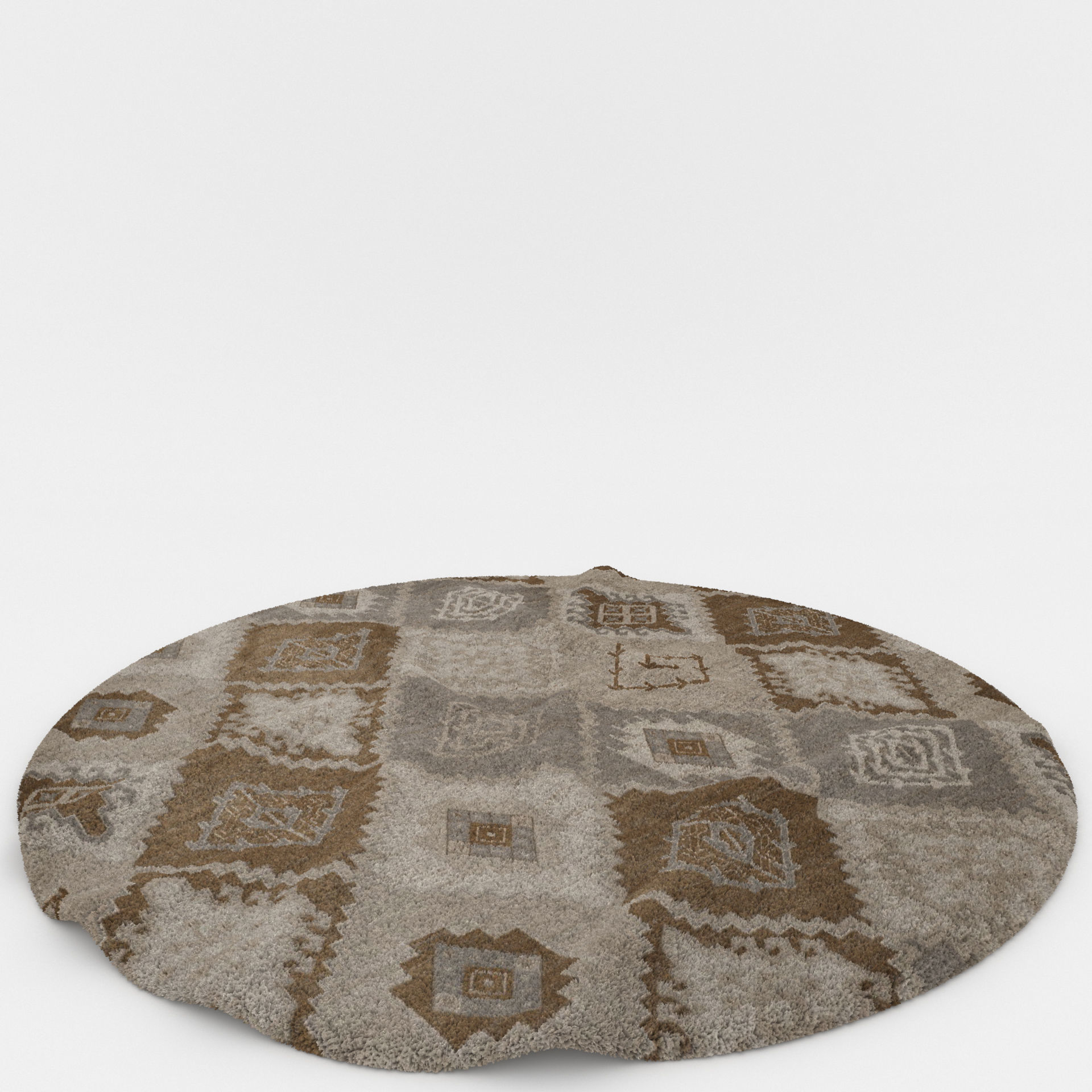 Rugs No 245 Low-poly 3D model_5