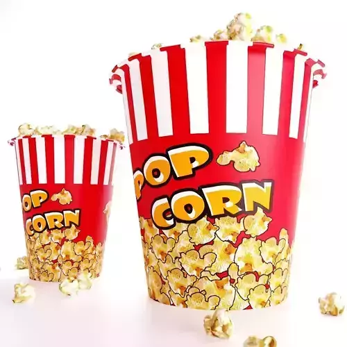 Popcorn two buckets