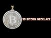 Bitcoin necklaces 3D print model_1