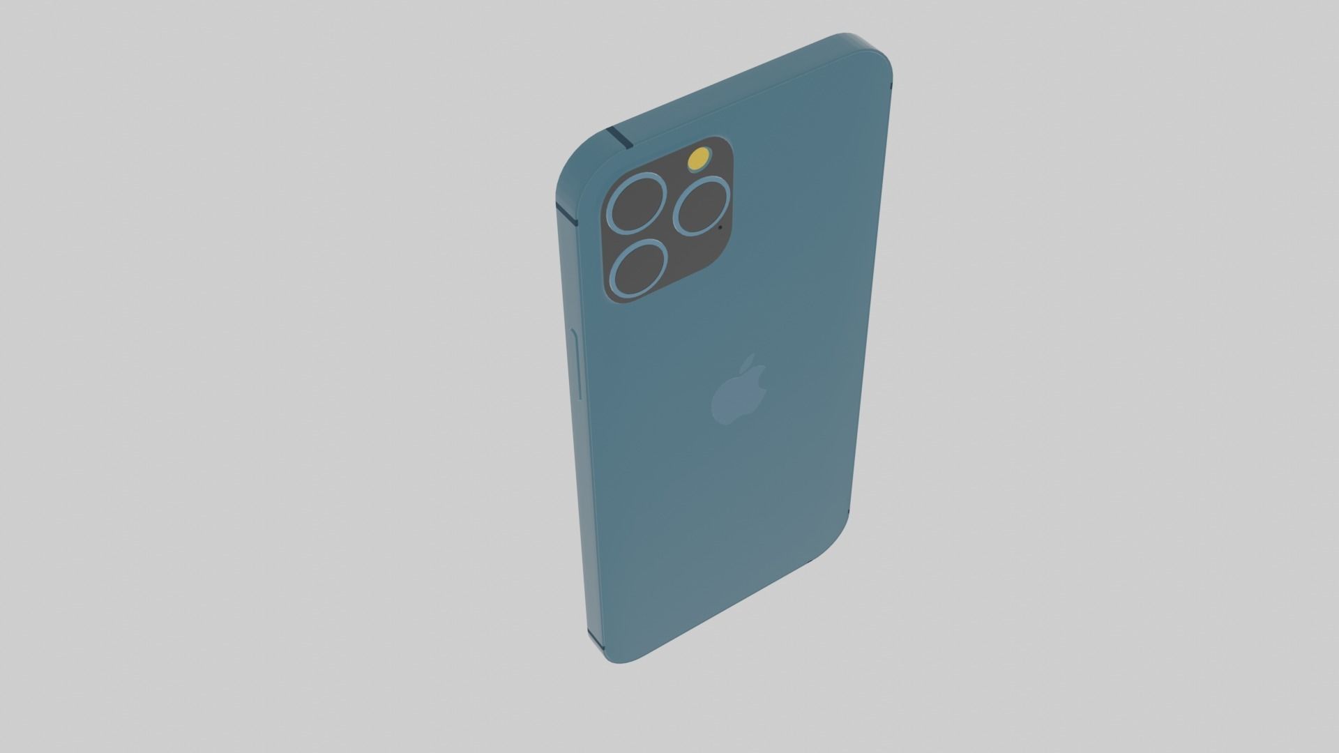 Apple iPhone 12 Pro Low-poly 3D model_5