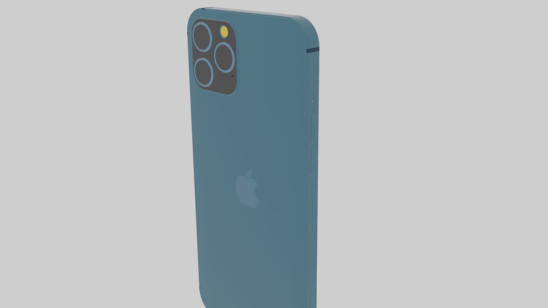 Apple iPhone 12 Pro Low-poly 3D model_11