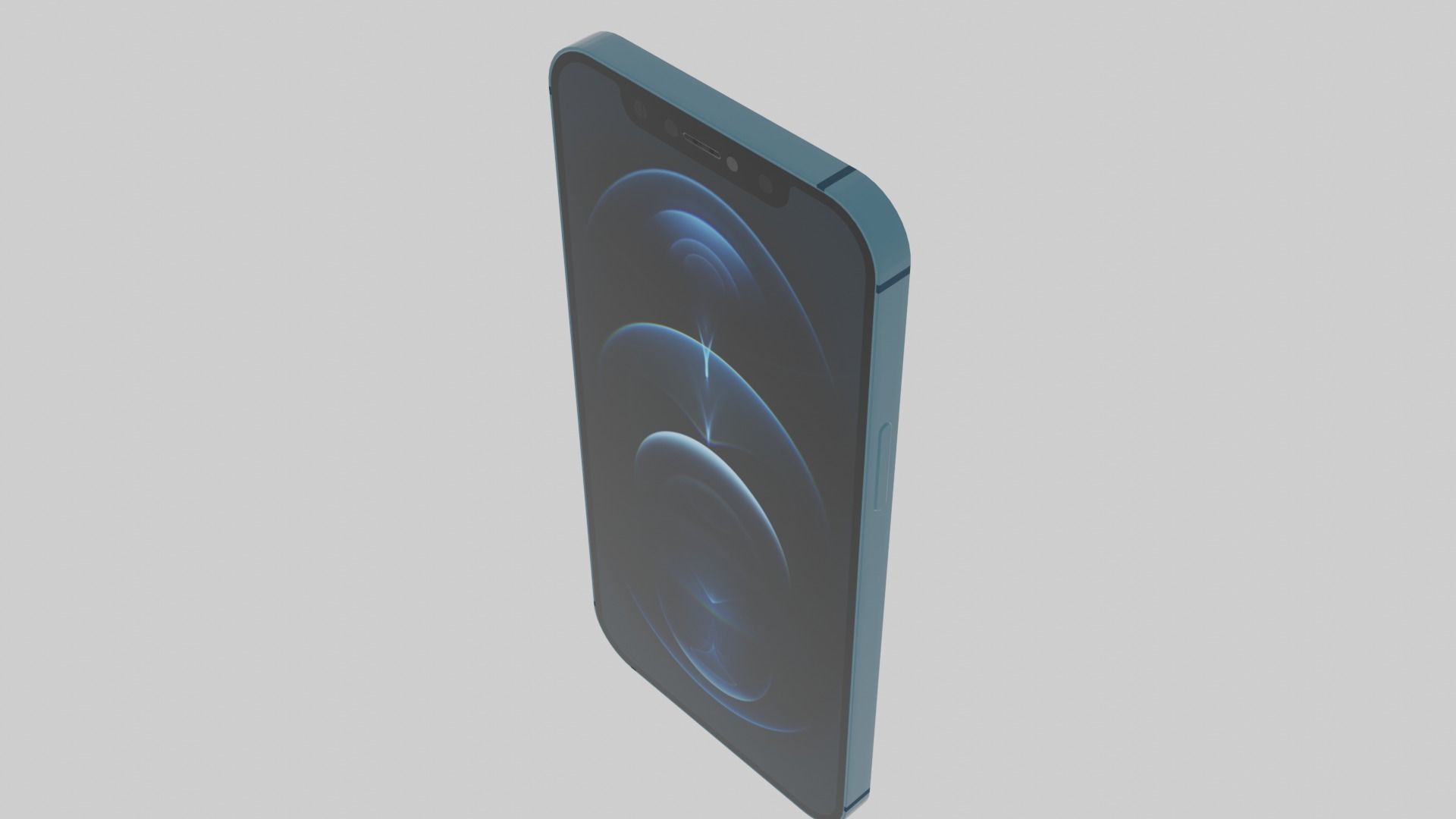Apple iPhone 12 Pro Low-poly 3D model_12