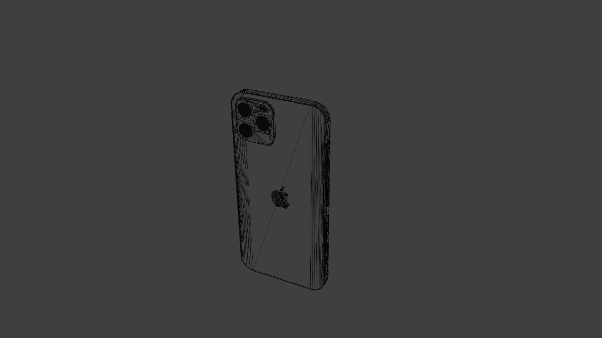 Apple iPhone 12 Pro Low-poly 3D model_8