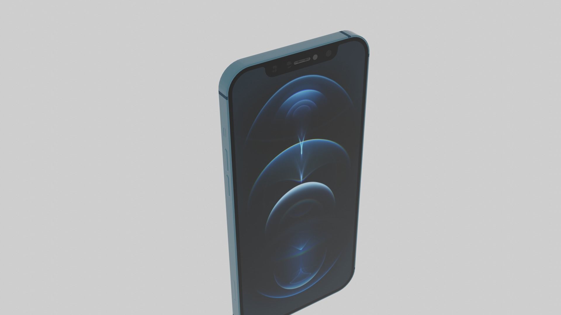 Apple iPhone 12 Pro Low-poly 3D model_4
