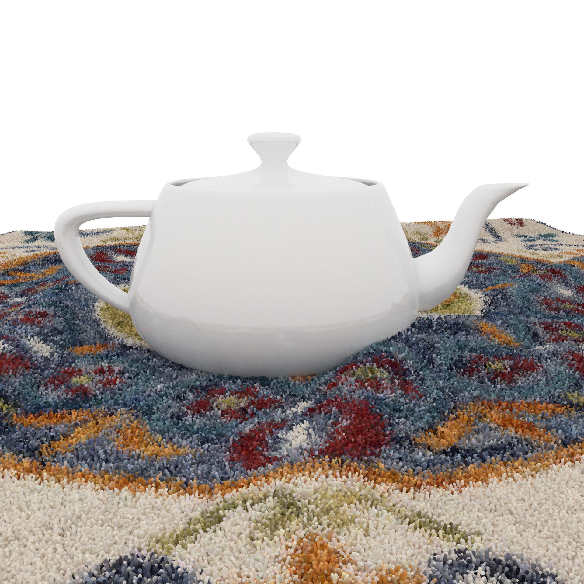 Rugs No 246 Low-poly 3D model_8