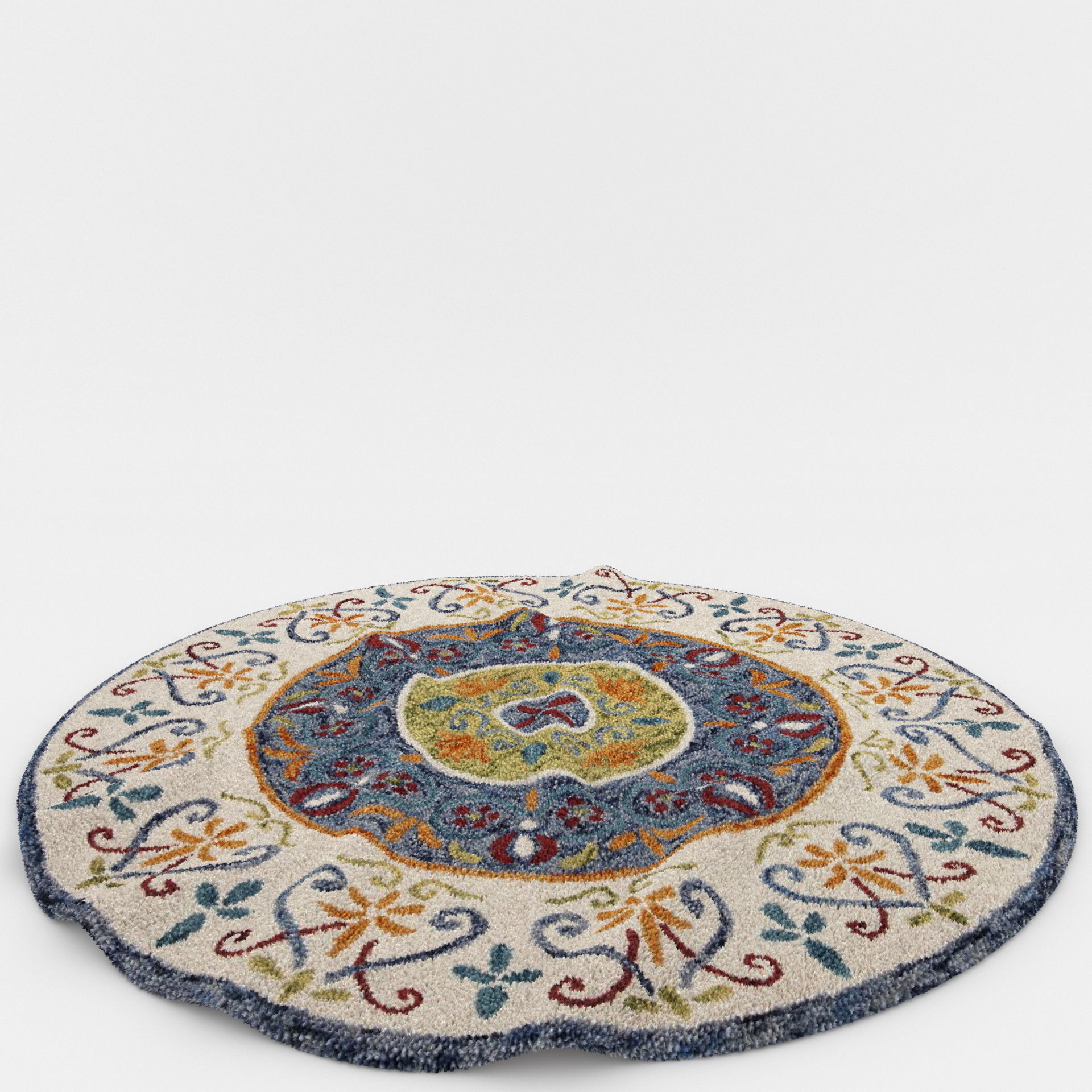 Rugs No 246 Low-poly 3D model_5
