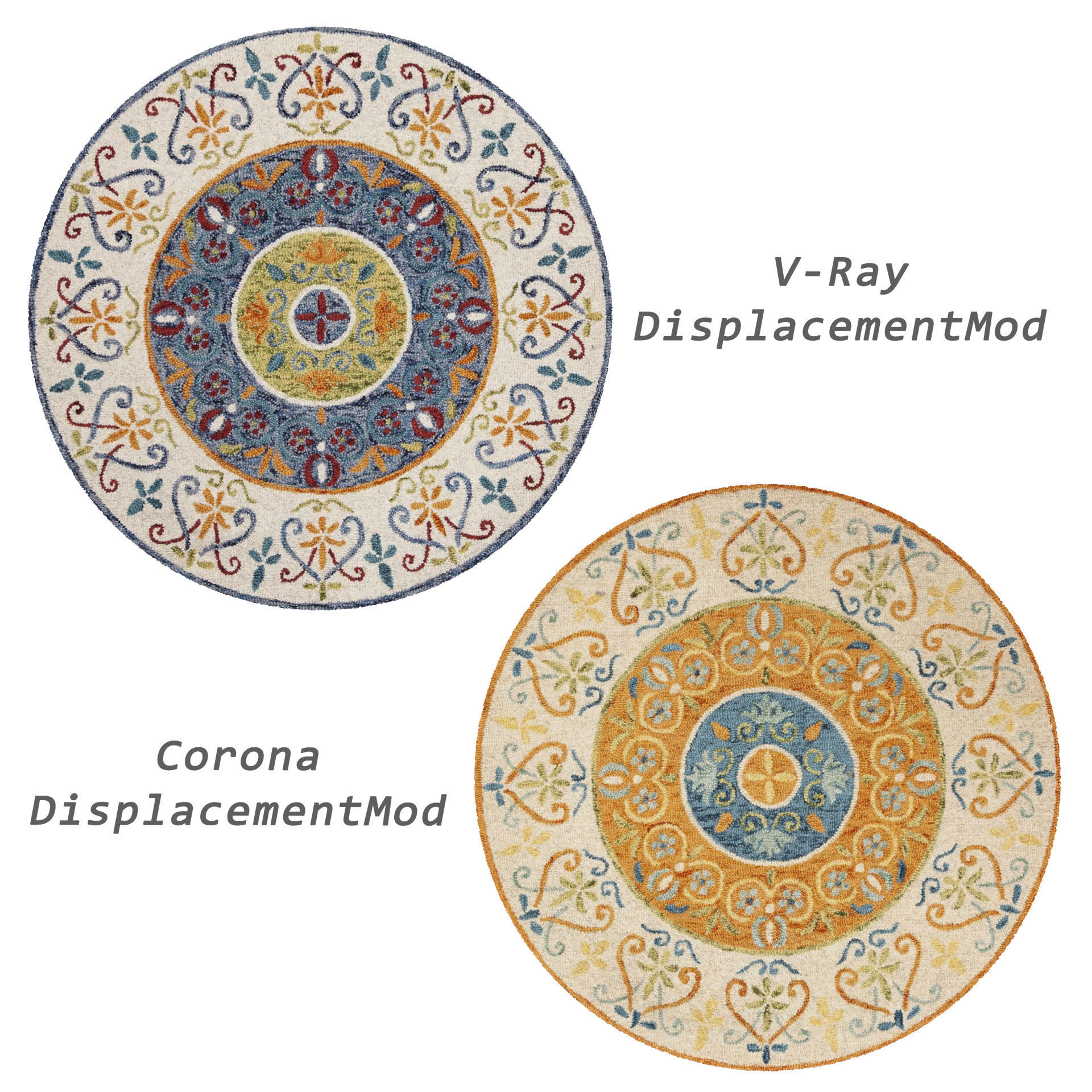 Rugs No 246 Low-poly 3D model_2