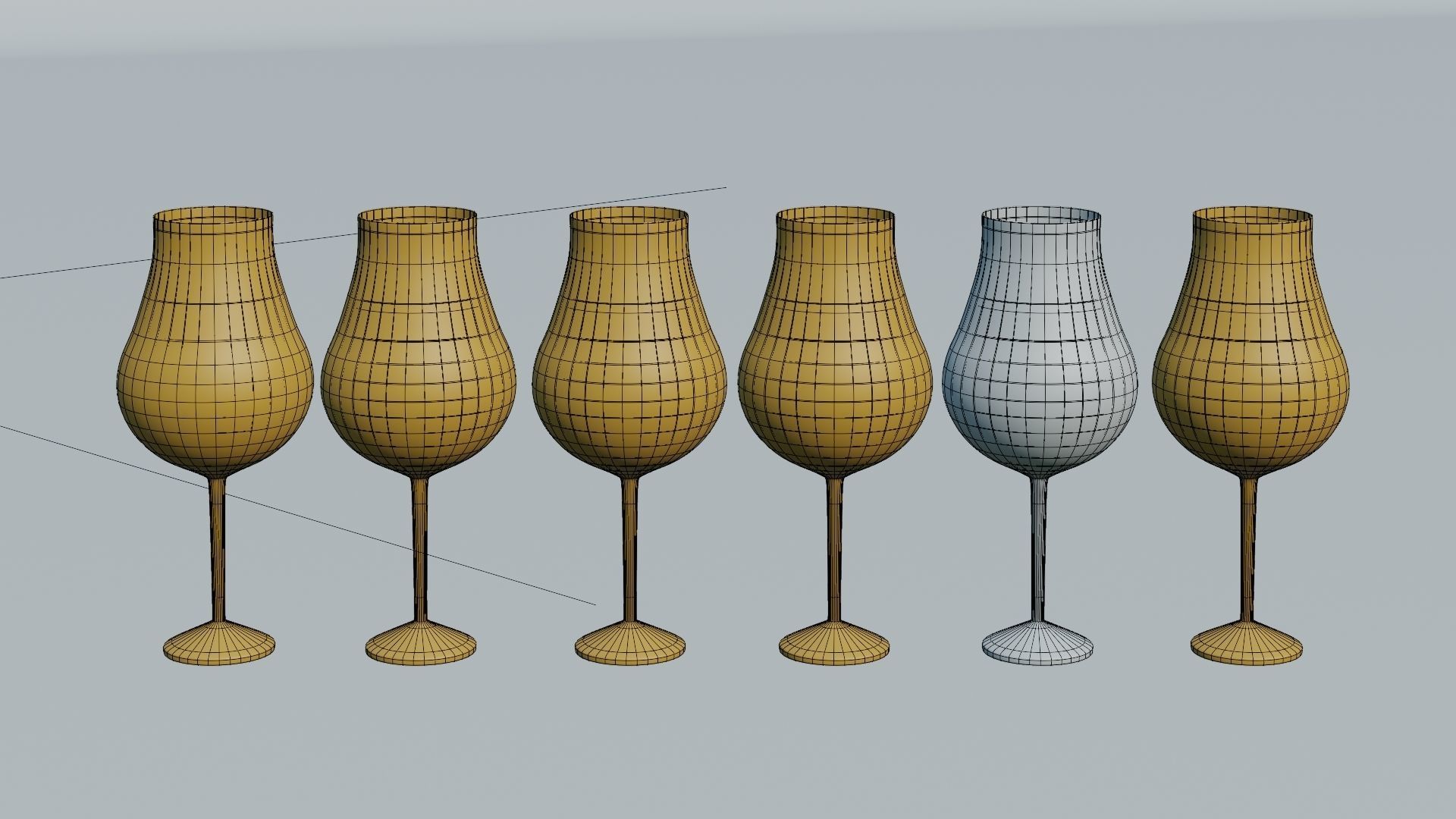 Wine glass 2 3D model_16