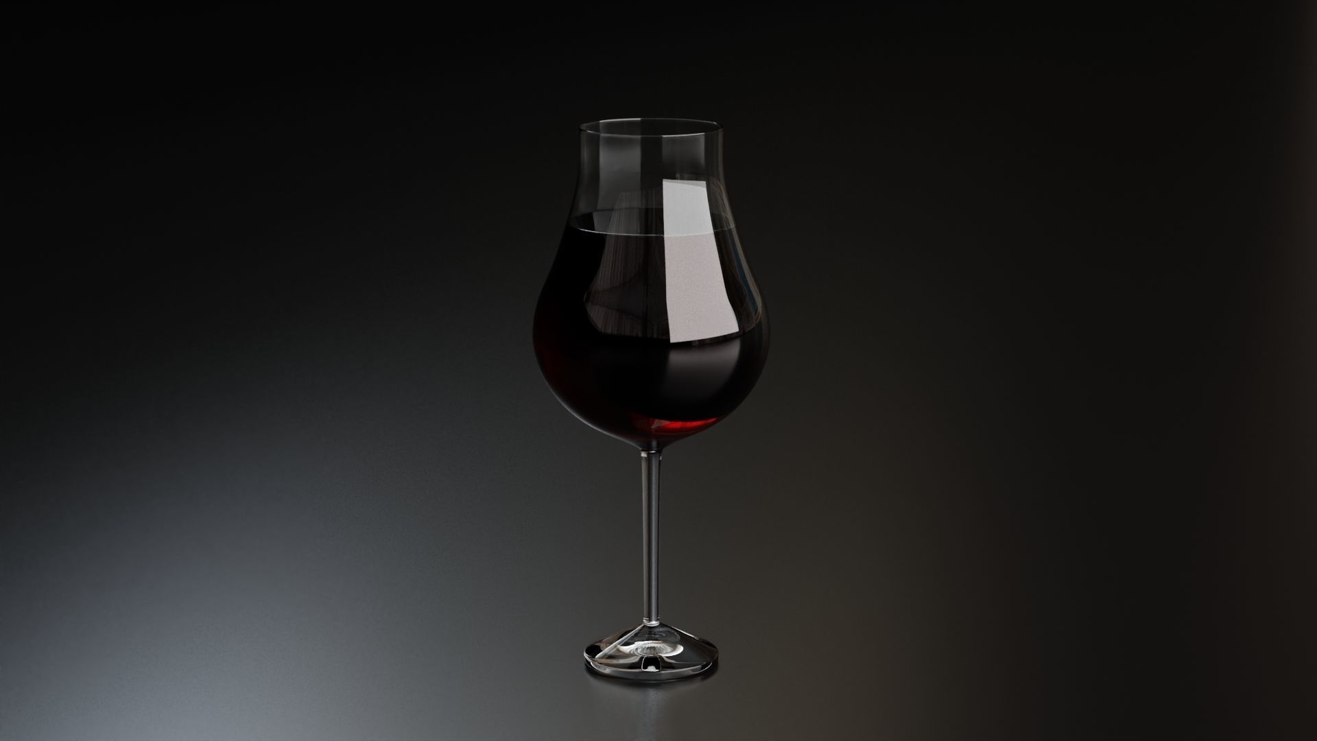 Wine glass 2 3D model_9