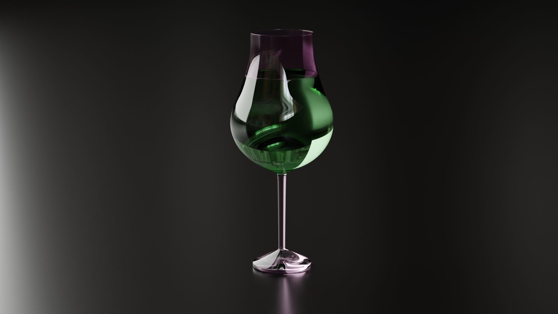 Wine glass 2 3D model_3
