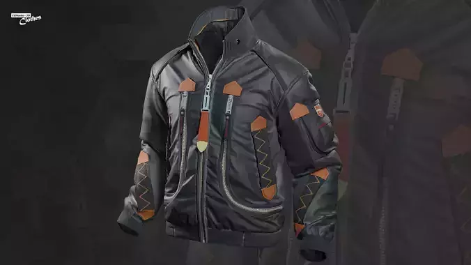 The Jacket 05 - 74 Marvelous Designer and Clo3D