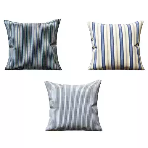 Decoration Pilows French General Upholstery Fabric  3D model