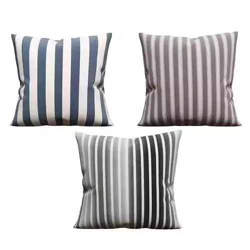 Decoration Pilows British Design  3D model