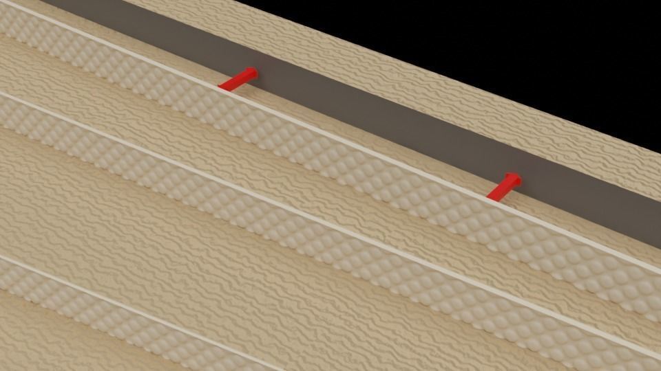 Jabbas Throne Room - Set 6 - Main Entrance 1-18 scale Kenner 3D print model_30