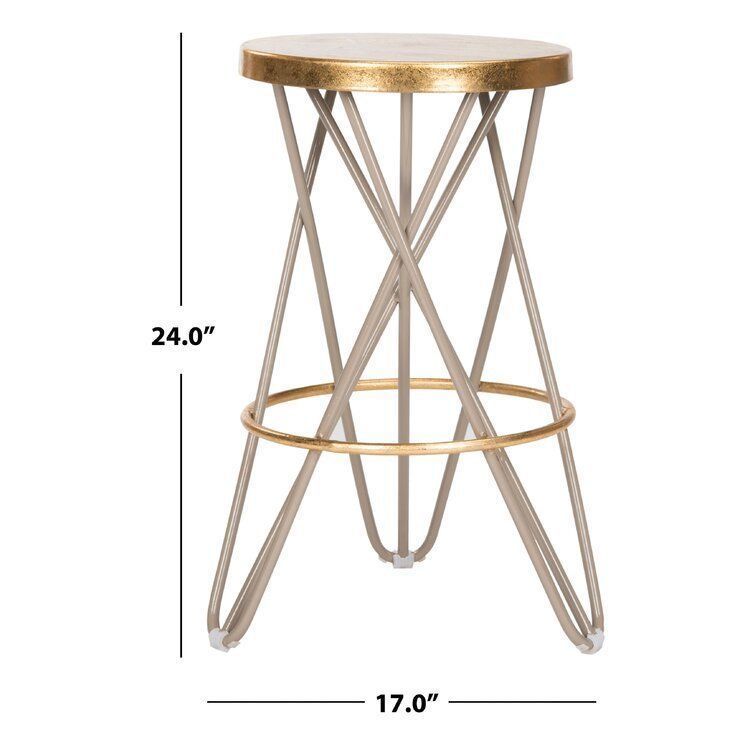 Counter Bar Stool Tall High Chair- 4 colour 3D model_28