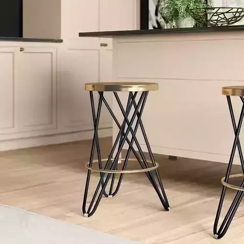 Counter Bar Stool Tall High Chair- 4 colour