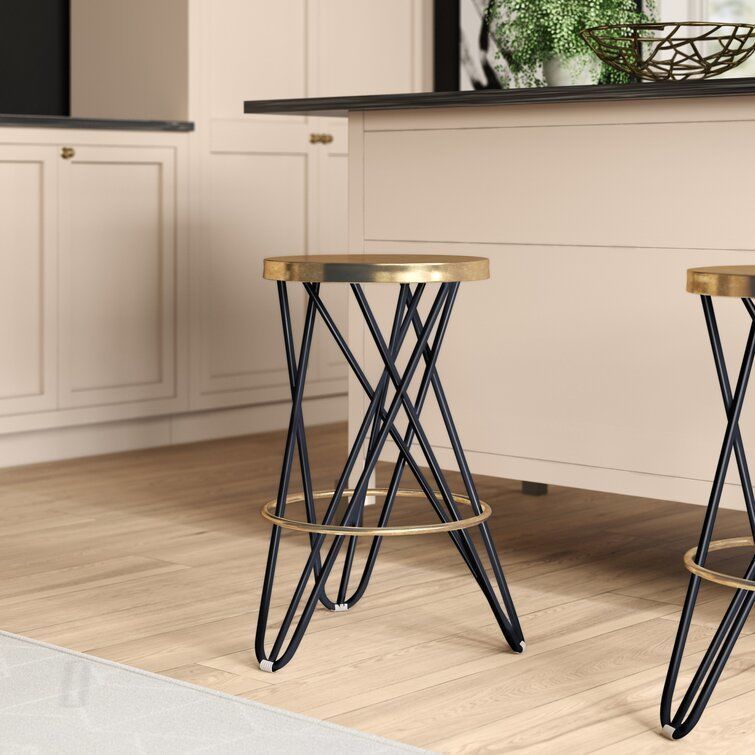 Counter Bar Stool Tall High Chair- 4 colour 3D model_10