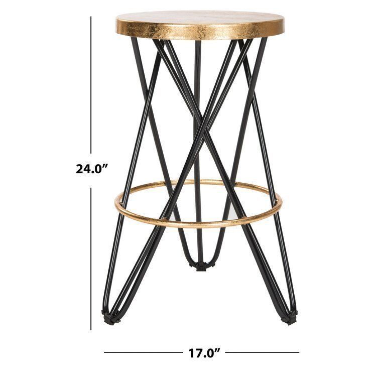 Counter Bar Stool Tall High Chair- 4 colour 3D model_9