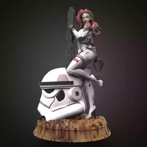 Sexy Stormtroopers Girls white