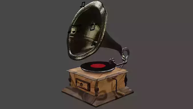 Phonograph old gramophone