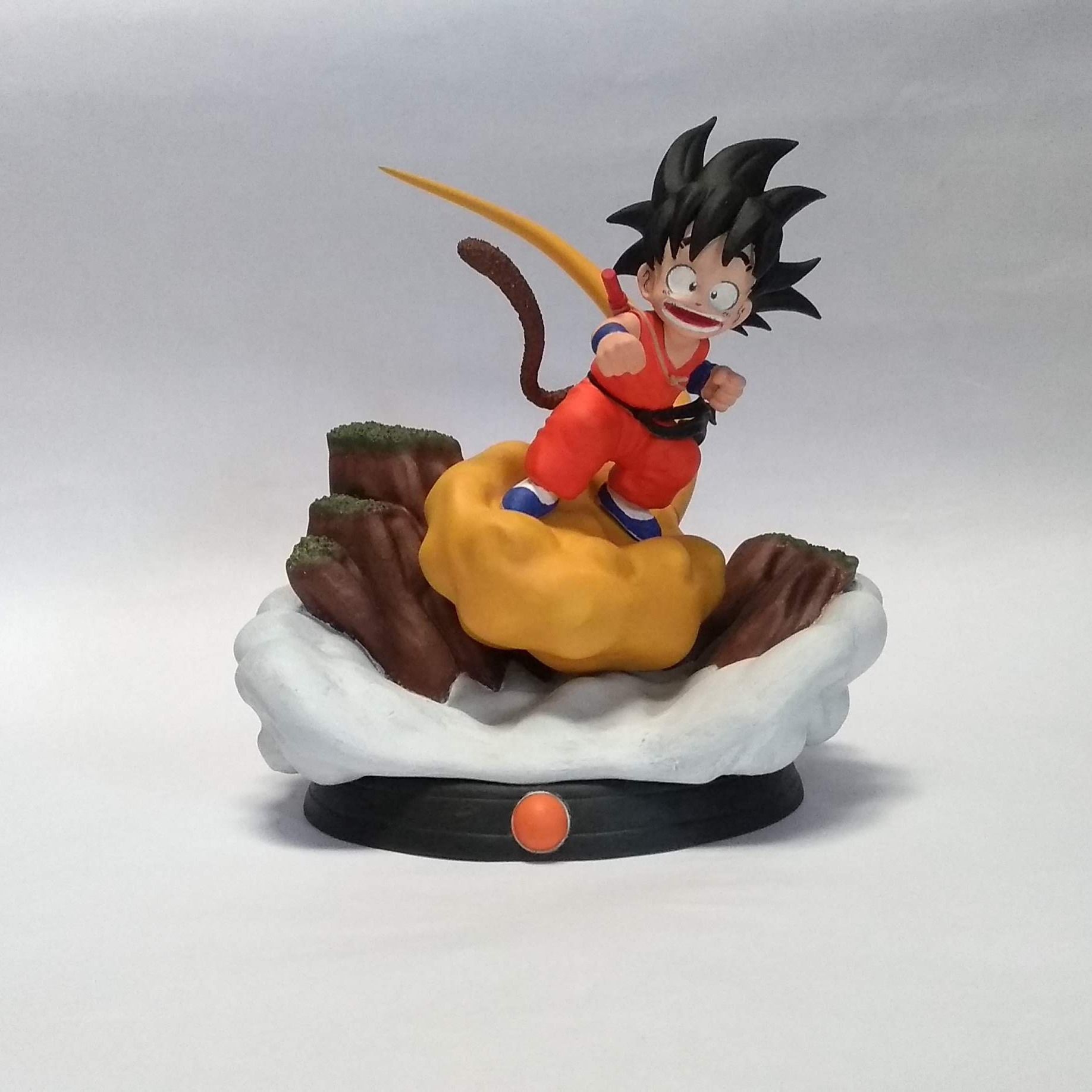 Kid Goku STL 3D print model_2