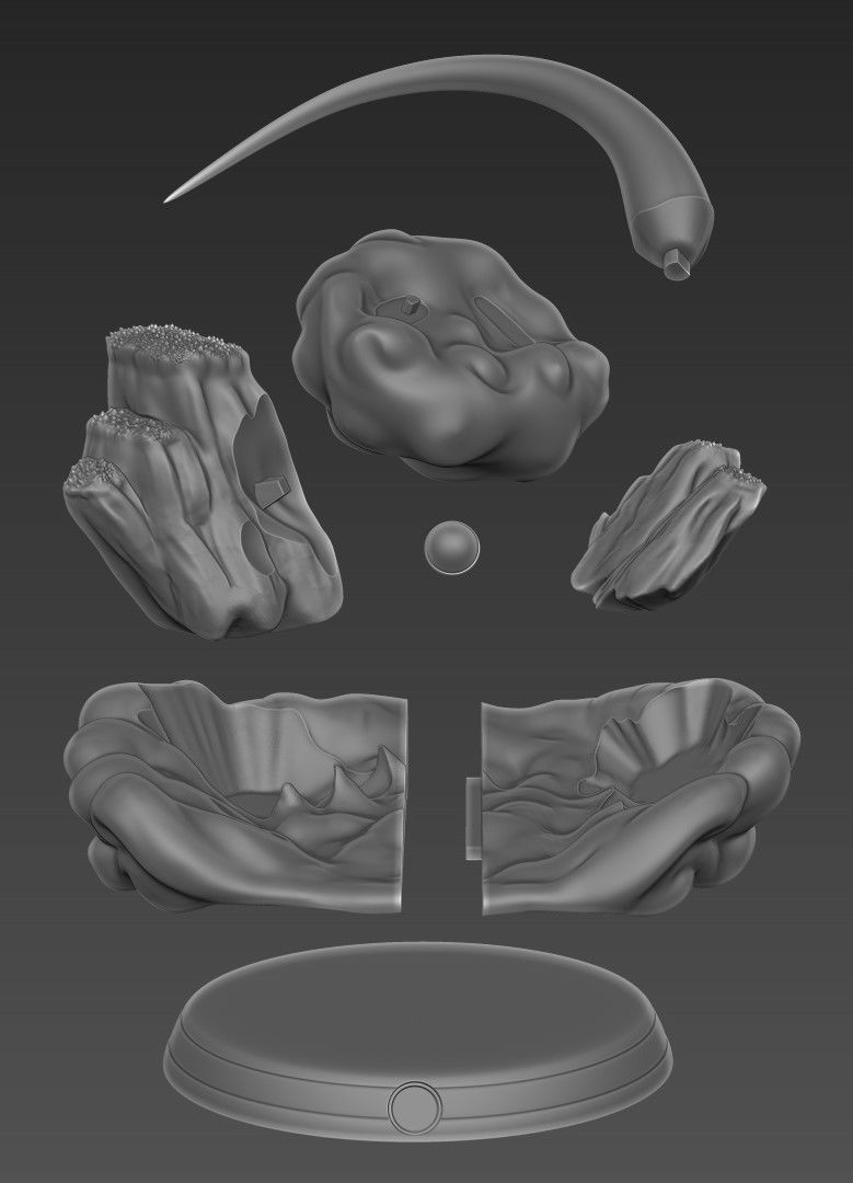 Kid Goku STL 3D print model_5