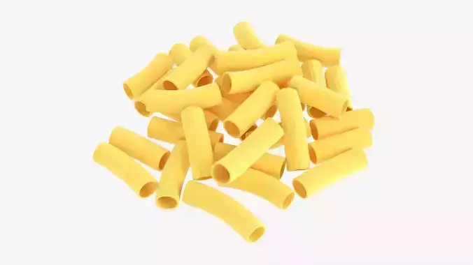 Pasta maccheroni  3D model