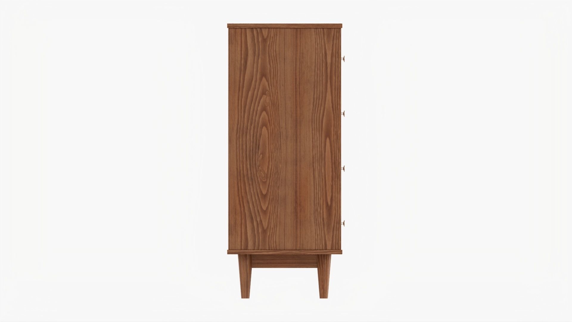 Drawer chest mid-century modern  3D model_4