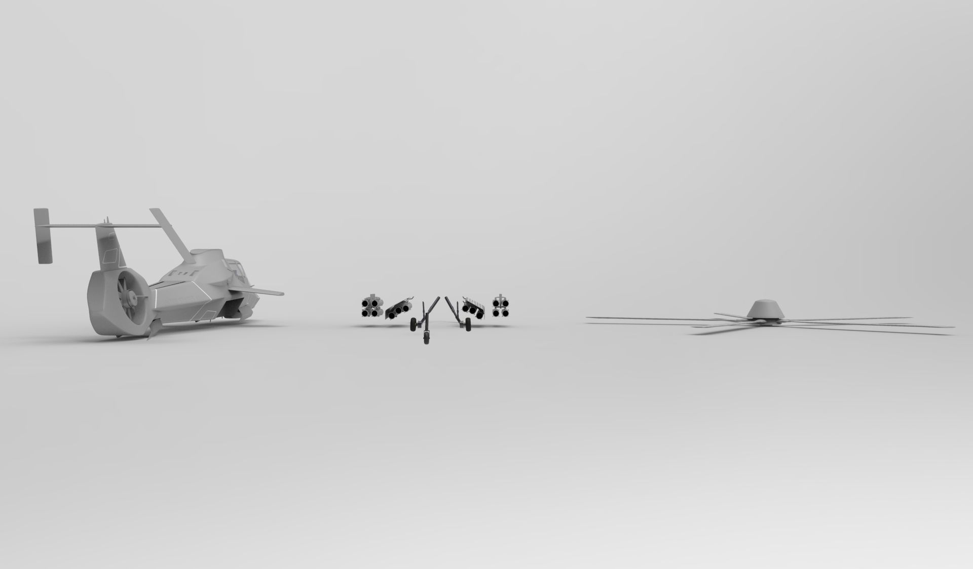 RAH 66 grey 3D Printed 3D print model_2