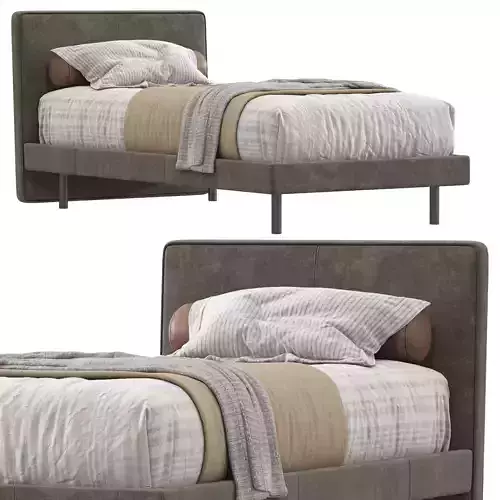 Single Bed Beta By Pianca 3D model