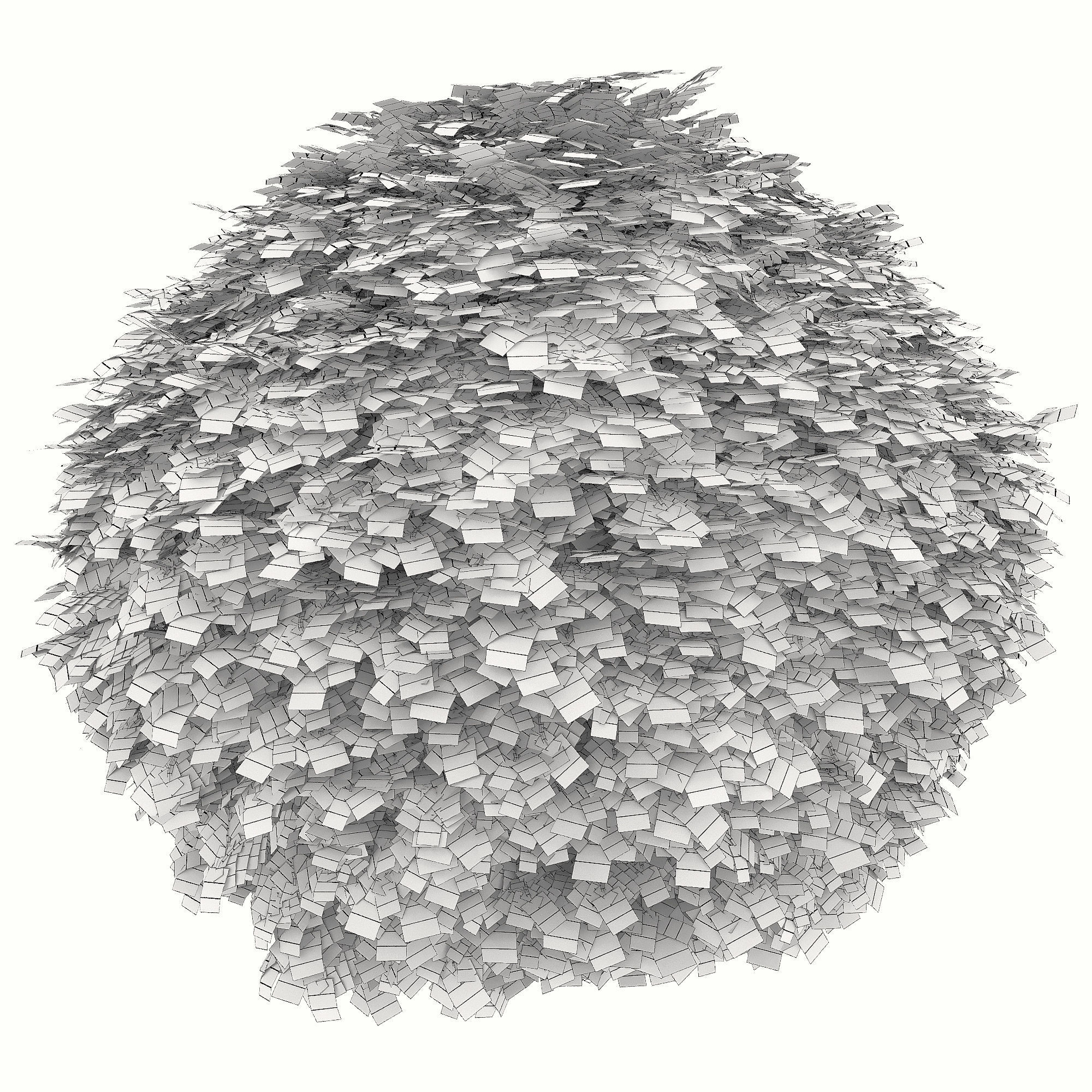 Thuja green globe 01 3D model_5