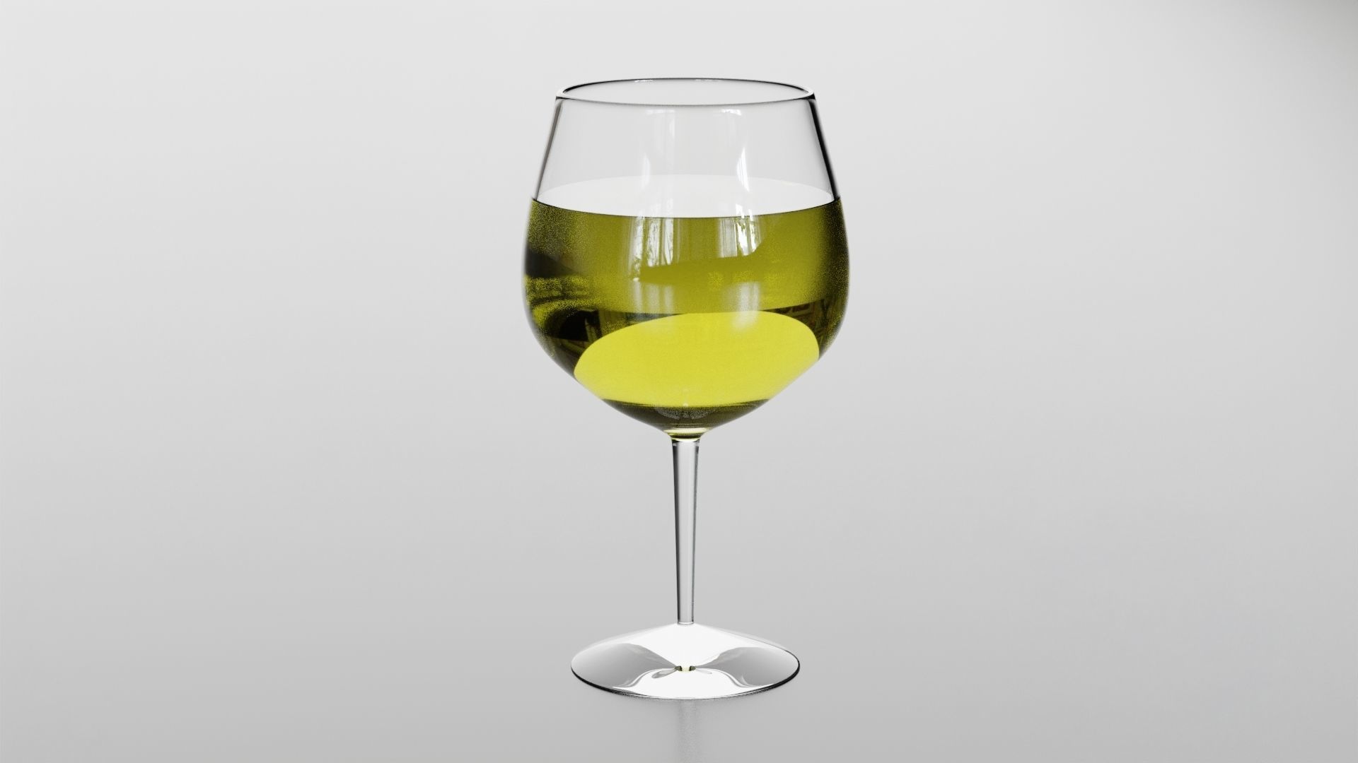 Wine glass 3 3D model_4