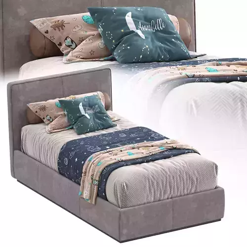 Single Bed Beta By Pianca 2 3D model