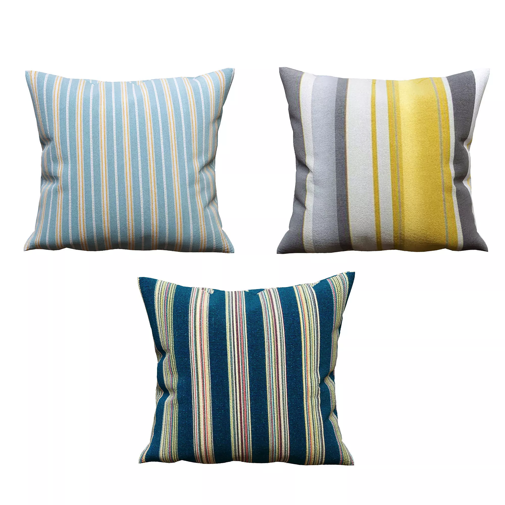 Decoration Pilows by Nazmiyal Collection Fabrics 3D model_0