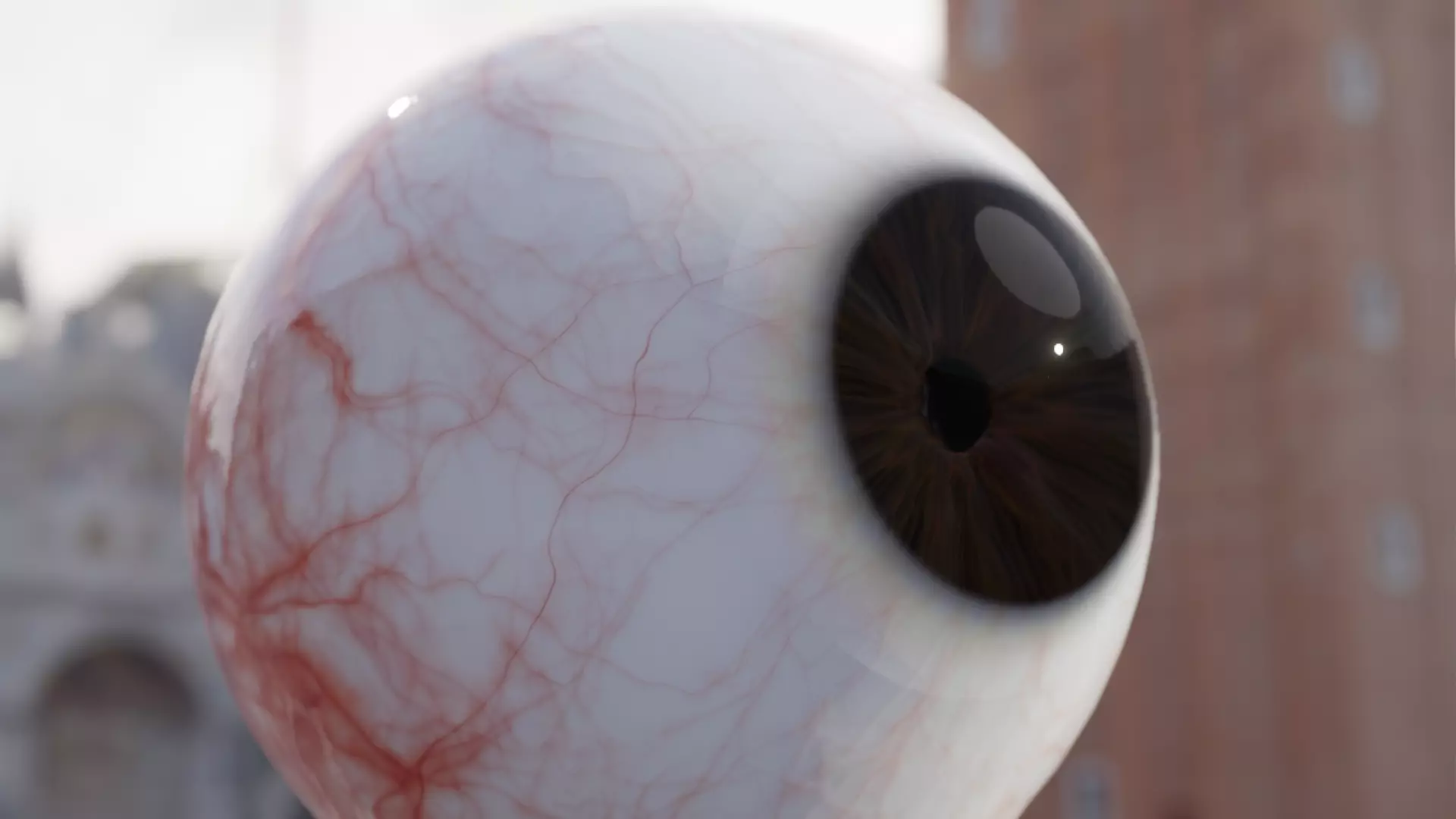 Ultra Realistic Eye Ball Low-poly 3D model