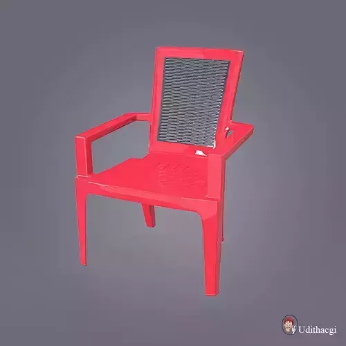 Plastic Chair 01 3D model