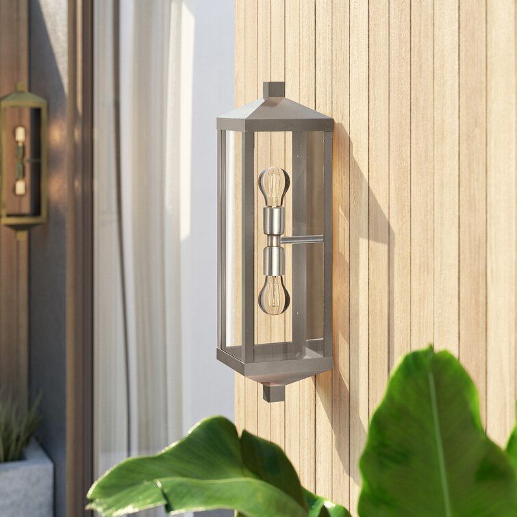 Tucana Outdoor Wall Lantern - 3 Colour 3D model_1