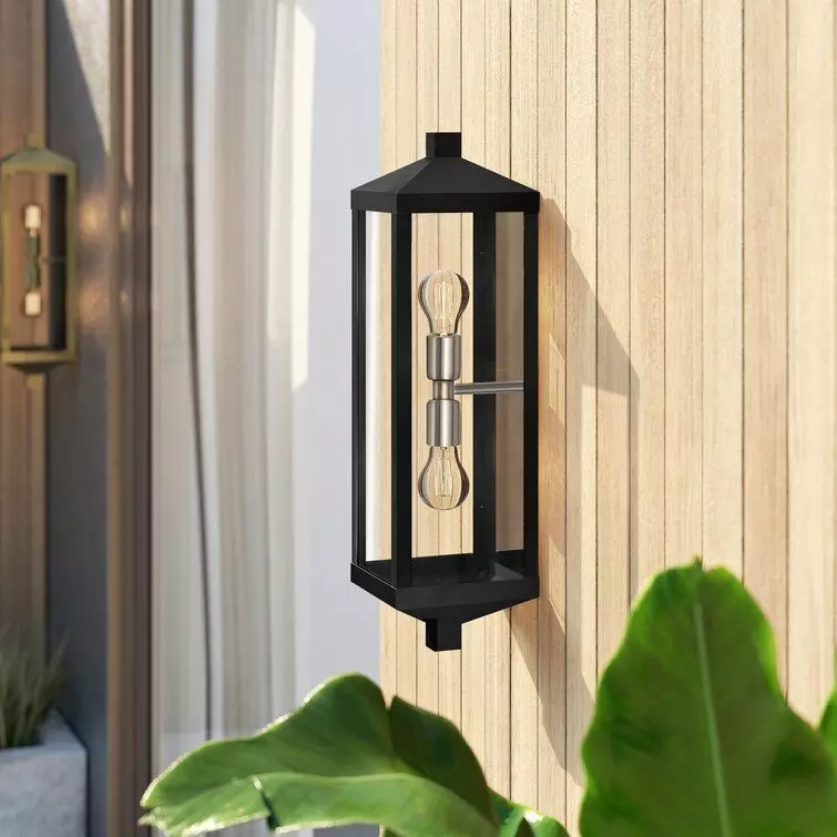 Tucana Outdoor Wall Lantern - 3 Colour 3D model_0