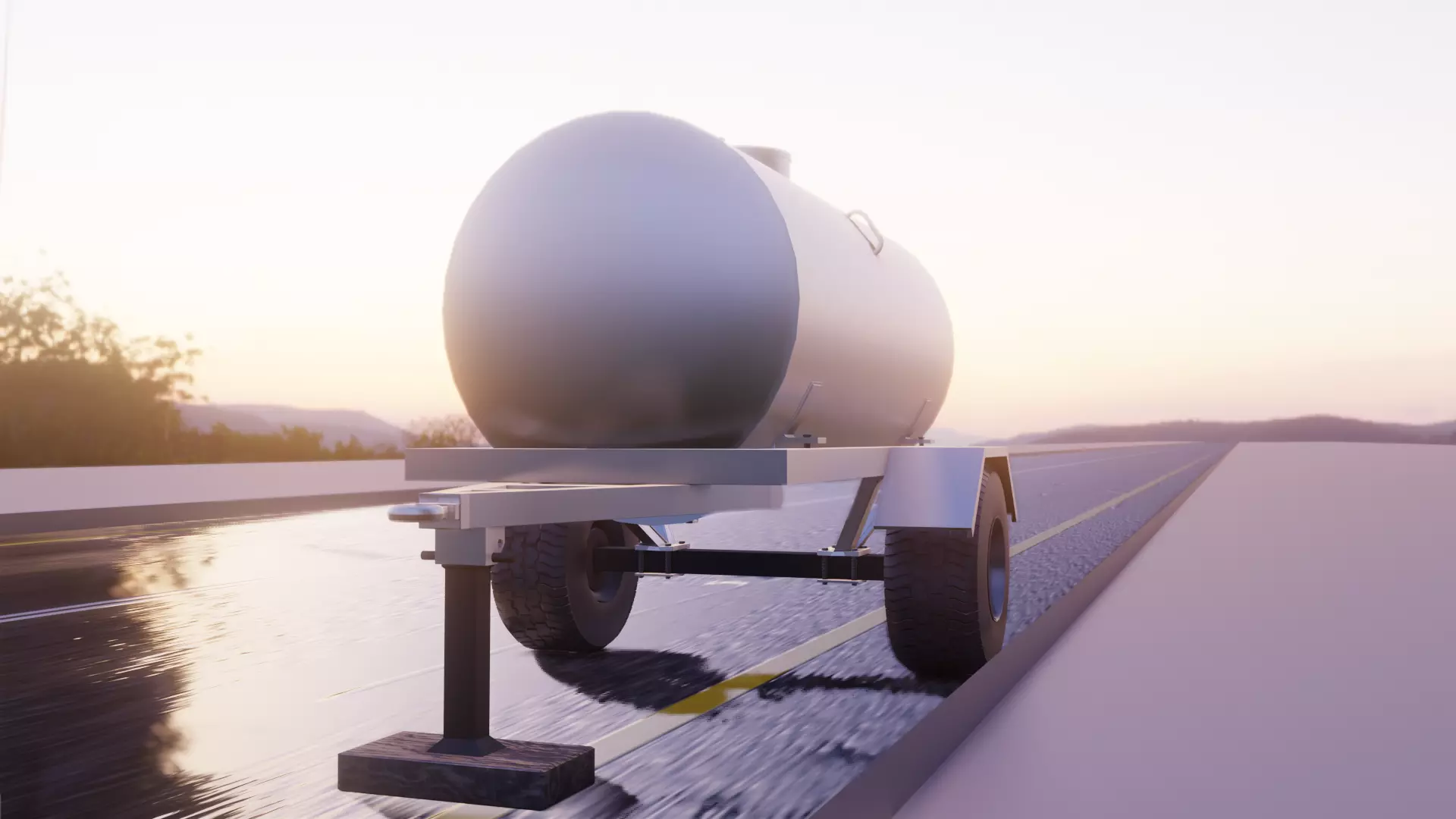 agri tank Free 3D model
