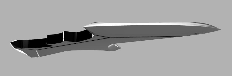 DCEU - Batman batarang 3D print model_2