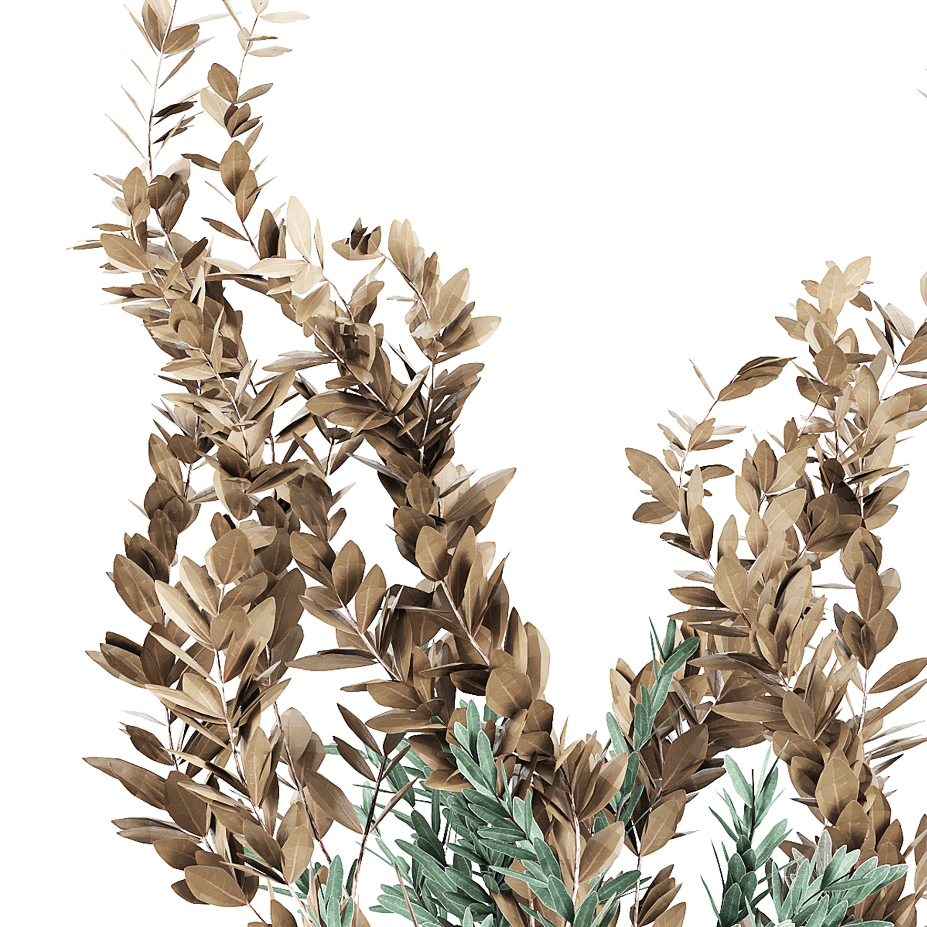 Flower Pack 198C 3D model_2