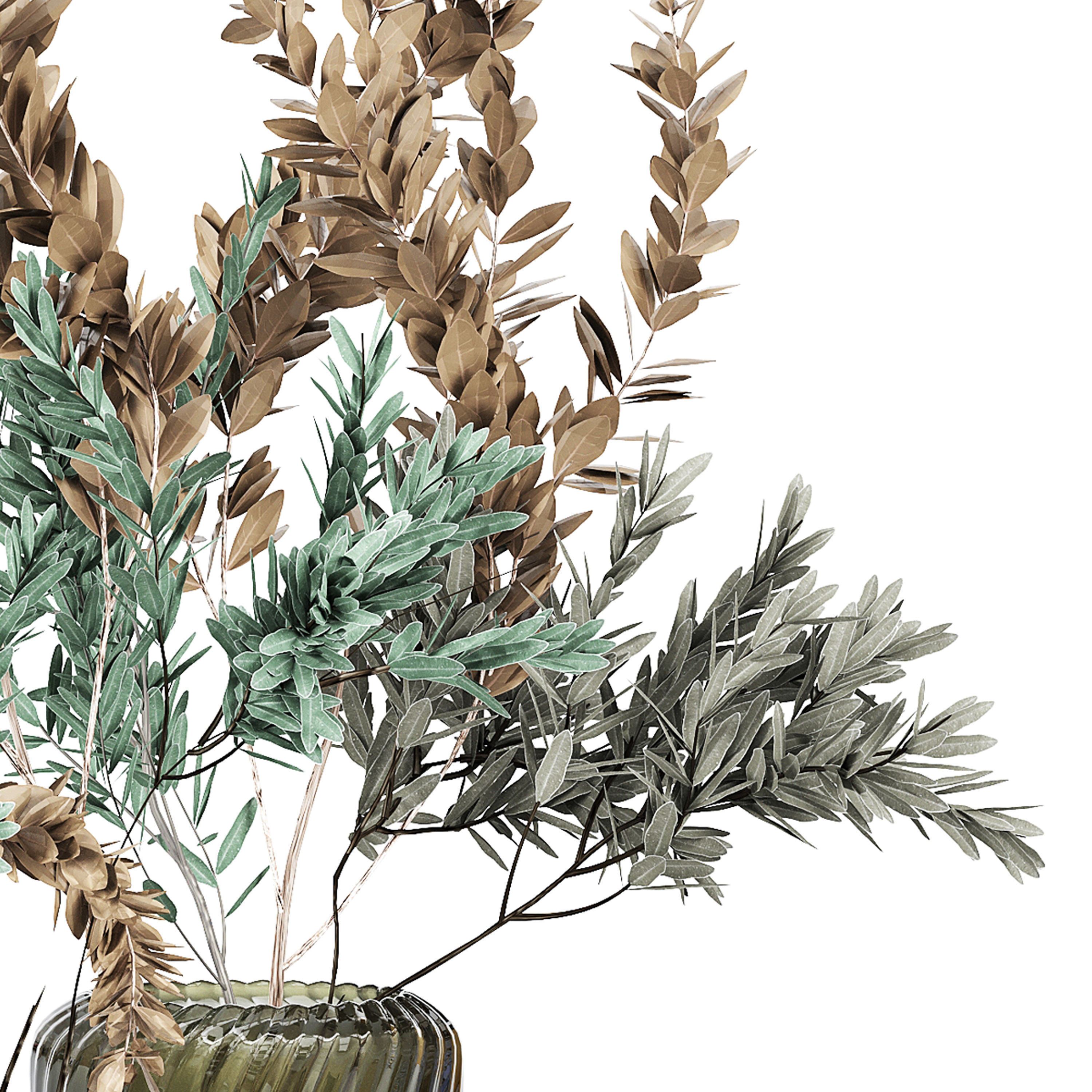 Flower Pack 198C 3D model_1